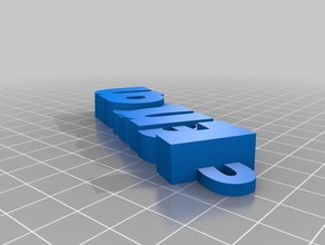 lennon organisatie maat 3d print model - Mito3D