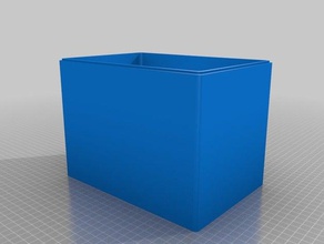 box project enclosure 1 containers customized 3d print model - Mito3D