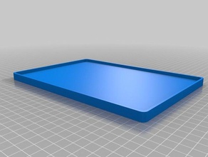 projecto de caixa gabinete 2 recipientes personalizado 3d print model - Mito3D