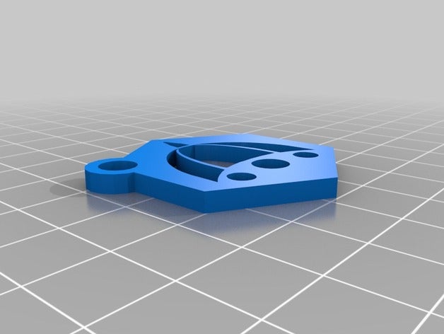 stampa 3d firenze portachiavi i segni loghi 3D print model - Mito3D