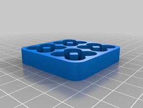 4x4 aaa-tray organization customized 3d print model - Mito3D