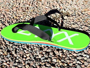 zyyx sandale multi matériel d'impression sport à l'extérieur 2015 3 d de l'imprimante flexible logo ninjaflex d'été imprimante 3d 3d print model - Mito3D