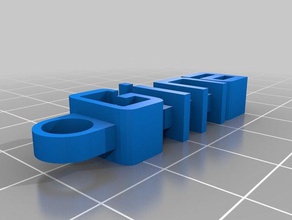gina organización personalizado 3d print model - Mito3D