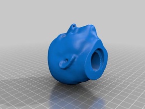 bald guy people 3d print model - Mito3D