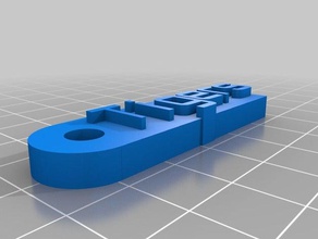 tigri portachiavi organizzazione personalizzato 3d print model - Mito3D