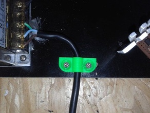traba kabels lock kabel elektronica 3d print model - Mito3D