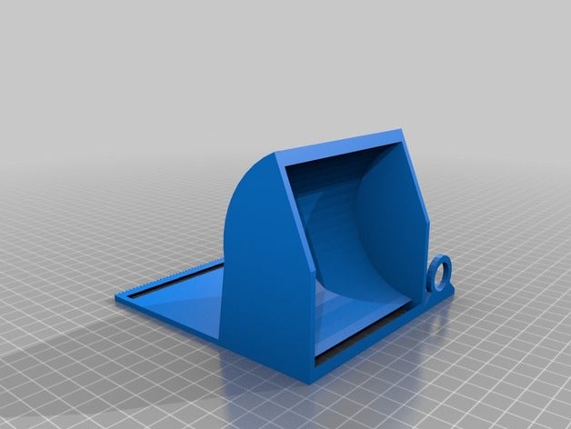 negozi elenco lista compra cucina pranzo compras nevera papel carta rollo carrello della spesa soporte il supporto supportless 3D print model - Mito3D