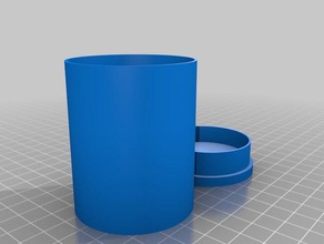 meu personalizados rda atomizador caso contentores 3d print model - Mito3D