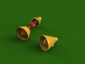 megafone de sirene brinquedos jogos makeitloud 3d print model - Mito3D