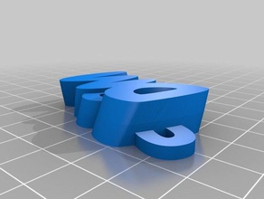meu personalizados iamburnystext nome de chaveiro, pingente organização 3d print model - Mito3D