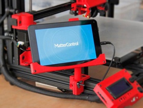 mattercontrol touch swivel bracket gmax 3d printer parts 3d print model - Mito3D