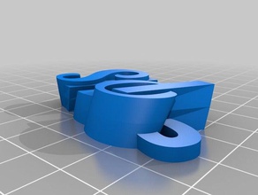 phs sleutelring organisatie maat 3d print model - Mito3D