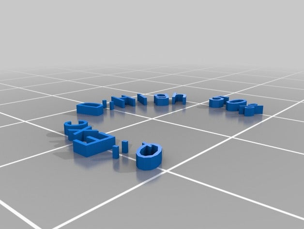 test token kwaliteit uitstekende hoge dichtheid 50 munten badges maat 3D print model - Mito3D