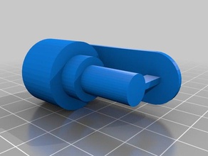pieza para sombrilla catana 3d la stampante accessori 3d print model - Mito3D
