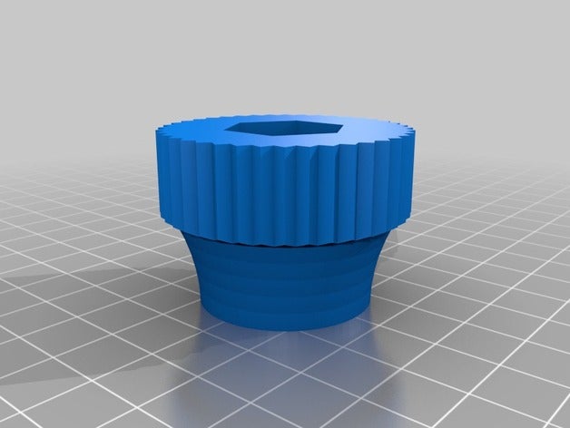 my customized ultimate nut knob generator diy 3D print model - Mito3D