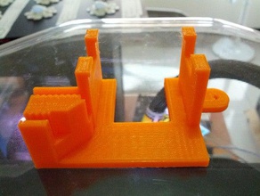 transport clip replicator z18 3d printer parts shipment shipment clips 3d print model - Mito3D