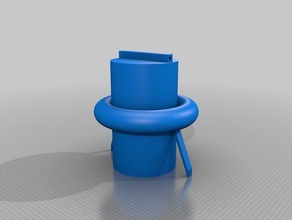 electric tower first creation 3d printing 3d print model - Mito3D
