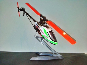 elicottero stand di piccoli modelli mcpx ncpx t-rex 150 rc veicoli 3d print model - Mito3D