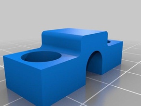 la butée arrière des bâtiments structures 3d print model - Mito3D