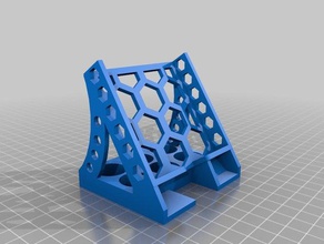 phone stand 70mm wide mobile 3d print model - Mito3D