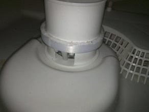lave-vaisselle clip baisser le bras d'aspersion remplacement pièces 3d print model - Mito3D