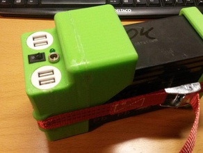 mega usb power bank diy cargador 3d print model - Mito3D