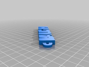 o riso organização personalizado 3d print model - Mito3D
