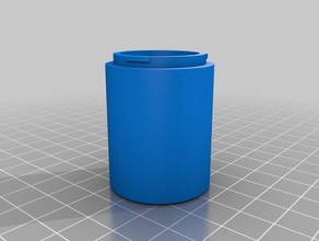 meu personalizados baioneta recipiente 10ml insulina contentores 3d print model - Mito3D