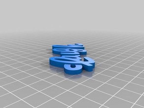 laugh key chain organization customized 3d print model - Mito3D