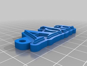 ada organizasyon özelleştirilmiş 3d print model - Mito3D