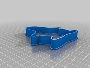 pinguim cortador de cookie 3d impressão 3d print model - Mito3D