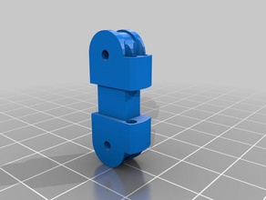 my customized finger 30 -middle section hand tools 3d print model - Mito3D