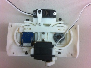 eye modification inmoov robotics 3d print model - Mito3D