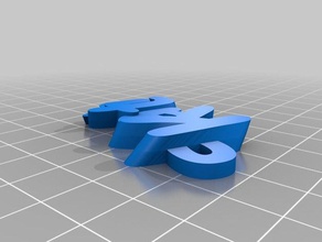 kath Anahtarlık organizasyon özelleştirilmiş 3d print model - Mito3D