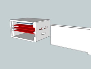 intel edison rack electronics arduino diy box enclosure embedded maker sketchup wearable 3d print model - Mito3D