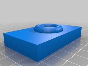 simple soporte de pelota round juguete juego accesorios 3d print model - Mito3D