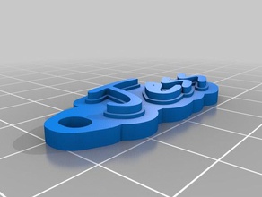 jess organizasyon özelleştirilmiş 3d print model - Mito3D