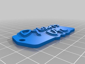 dylan organizasyon özelleştirilmiş 3d print model - Mito3D