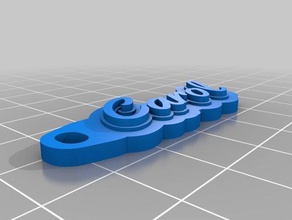 carol organizzazione personalizzato 3d print model - Mito3D