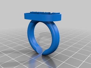 pimp ring custom rings customized 3d print model - Mito3D