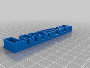 mijn aangepaste tekst opslag beelden 3d print model - Mito3D