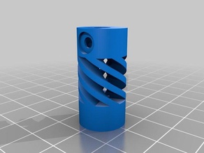 super acoplamento flexível 5mm 3d impressão personalizado 3d print model - Mito3D