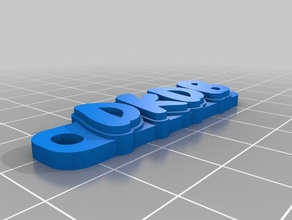 dkdb organizzazione personalizzato 3d print model - Mito3D