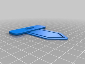 meu personalizados marcador de clipe papel office 3d print model - Mito3D