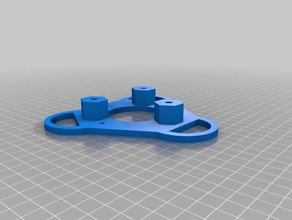 rubber band sentry gun modified base diy 3d print model - Mito3D