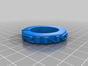anel pedaço de filamento spool retentor 30mm 3d a impressora partes titular wanhao duplicador i3 3d print model - Mito3D