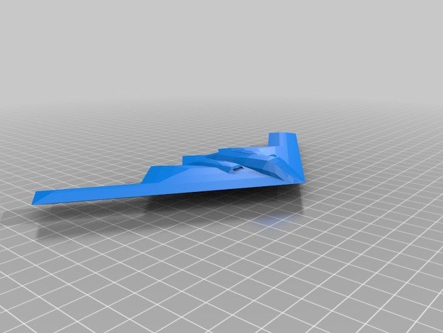 b2 espíritu bombardero stealth 3d impresión 3D print model - Mito3D