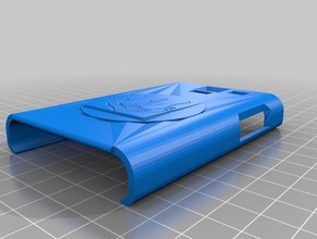 samsung galaxy exhibit ang phone case 3d printing 3d print model - Mito3D