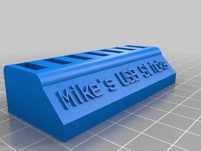 mikes usb-sticks organisatie maat 3d print model - Mito3D