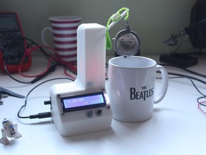 automatic tea timer gadgets arduino infusion kitchen office
